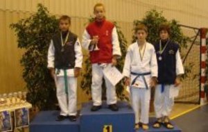Tournoi minime Thonon: Alexandre et Hugo déjà 1er