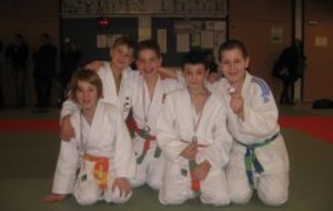 Judo Club du Faucigny 3ème par équipe benjamin