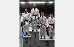 Rodrigue Junior Zang champion régional Auvergne-Rhône Alpes Minime