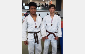 Championnat départemental Cadets: Ludo et Mamy Niaina = 3ème