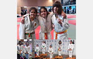 2019-11-16 Circuit départemental n°1 benjamines (Rumilly) : Elise et Olta 1ère, Alix et Julia 3ème