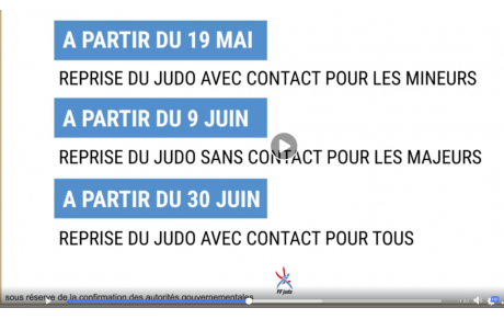 Réouverture du club le Mercredi 19 Mai